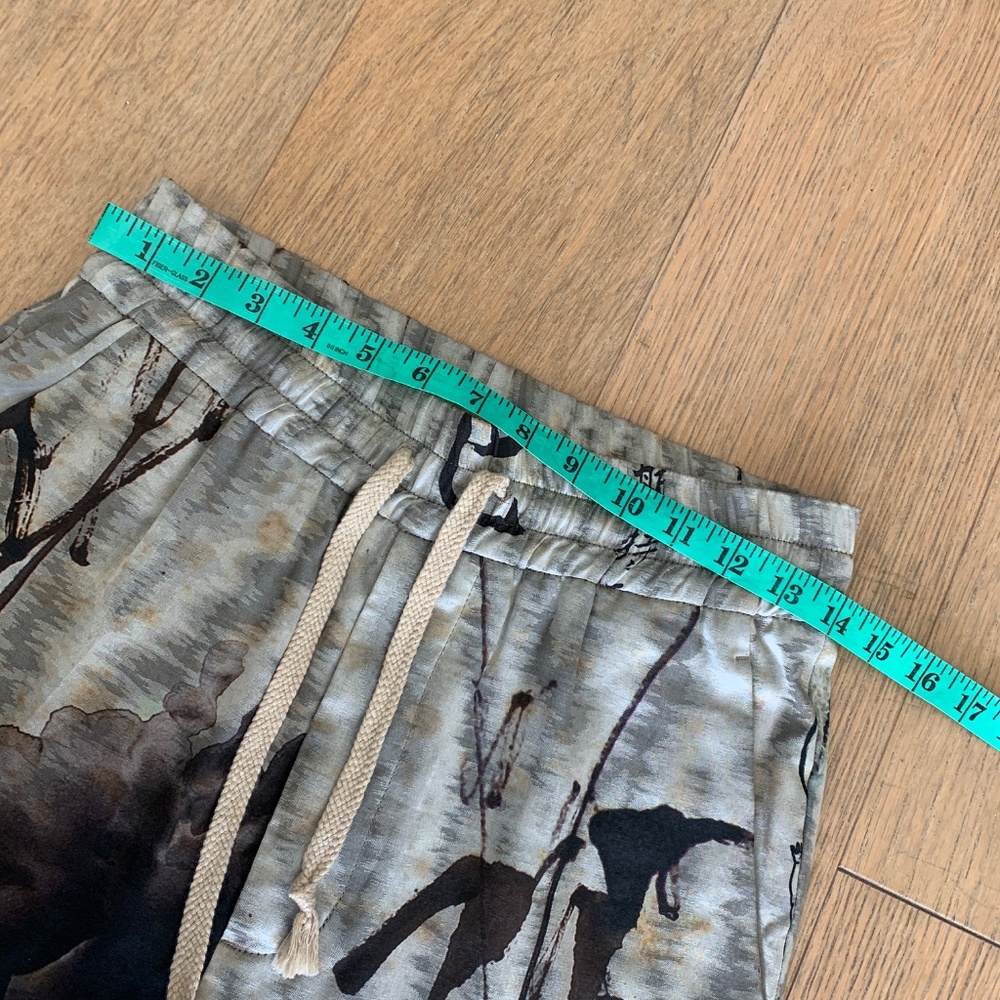 Vivienne Westwood Brand New 2019 Brand New Silk Chinese Pants - Insane Print - Picture 10 of 14